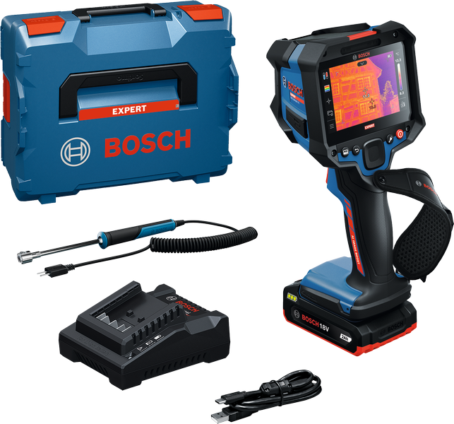 Bosch EXTC18V-650-17C värmekamerakit.