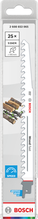 Bosch S1542K Wood snabbsågblad för träkapning.