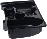 Bosch inläggningsfack för organisering av verktygsväskan.