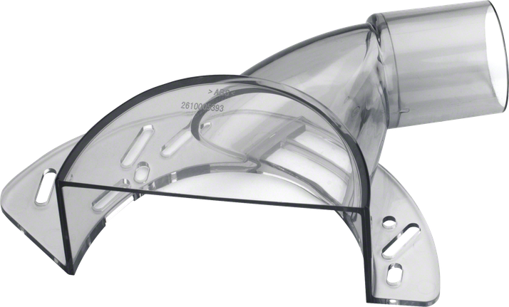 Bosch skärguide med dammutsug för kanter.