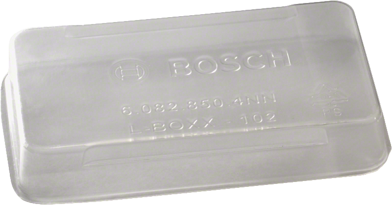 Bosch L-Boxx 102 förvaringslock i plast.