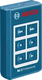 Bosch RC 2 fjärrkontroll för lasernivelleringsverktyg.