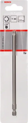 Bosch T30 izvijačni nastavek 1/4″ 152 mm.