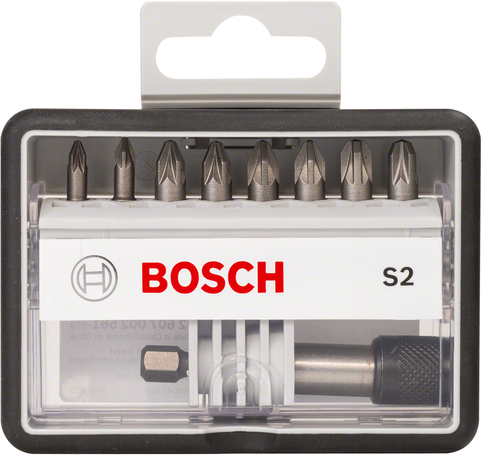 Bosch komplet 8+1 vijačnih nastavkov.