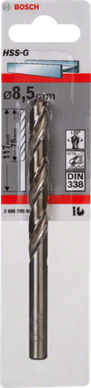 Bosch sveder za kovino HSS-G 8,5 mm.