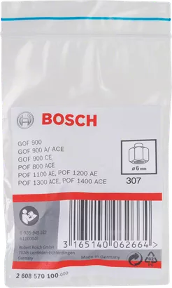 Bosch 6-milimetrska vpenjalna stročnica.