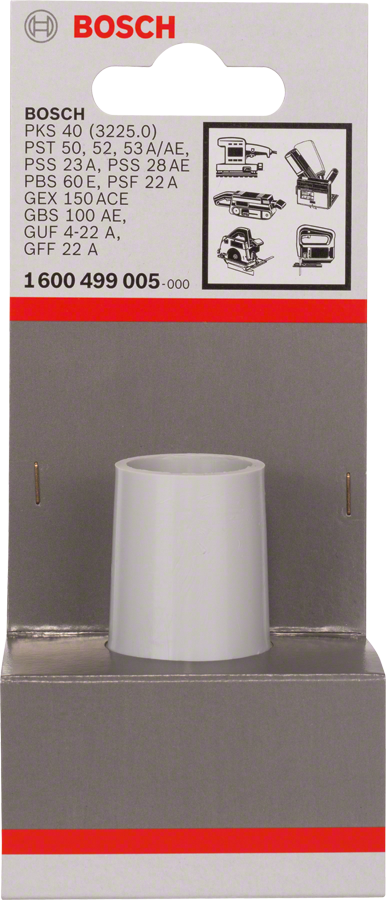 Bosch priključek za električno orodje, premer 25–35 mm.