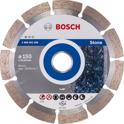 Bosch Standard za diamantni rezalni disk za kamen 150 mm.