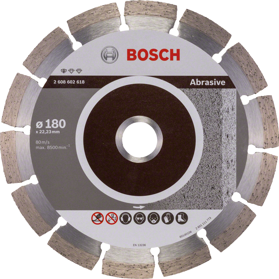 Bosch Standard za abrazivni diamantni rezalni disk 180 mm.