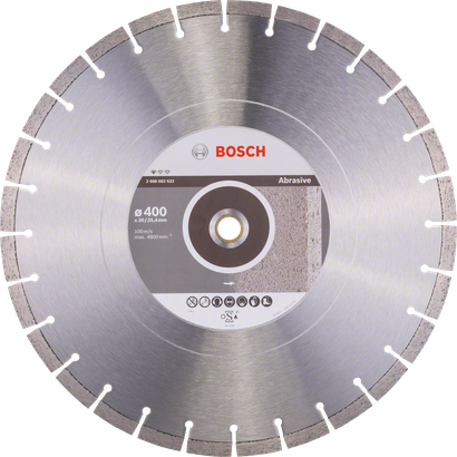 Bosch Standard za abrazivni diamantni rezalni disk 400 mm.