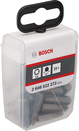 Komplet 25 Bosch T30 3/8″ bitov.