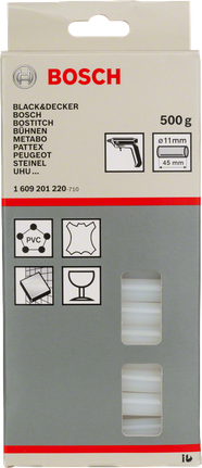 Lepilne palice Bosch 11 mm 500 g.