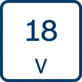 Akumulatorski vrtalnik Bosch GSB 18V-50 z baterijo 2,0 Ah.