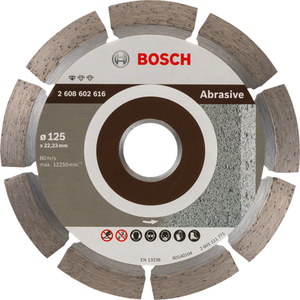 Bosch Standard za abrazivni diamantni rezalni disk 125 mm.