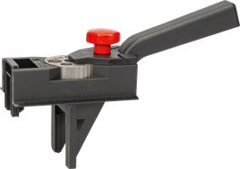 Bosch vodilnik za vrtanje moznikov z nastavljivim ročajem.