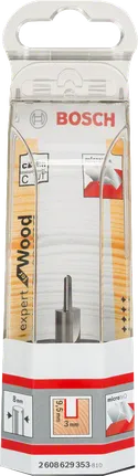 Bosch rezkar expert for wood 3 mm za čisto rezanje.