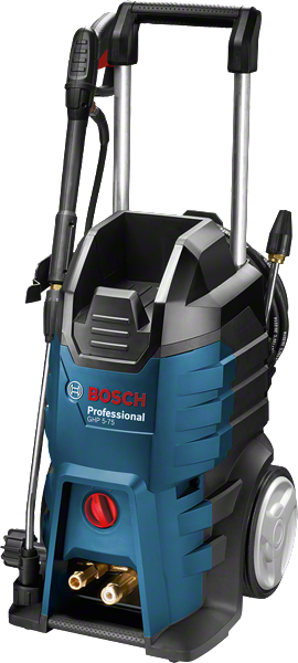 Visokotlačni čistilec Bosch GHP 5-75 s kolesi.