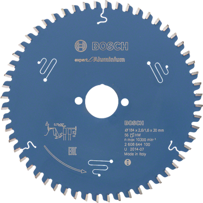 Bosch list krožne žage Expert za aluminij, 56 zob.