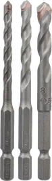 Bosch 3-delni komplet svedrov za keramične ploščice HEX-9 5/6/8 mm.