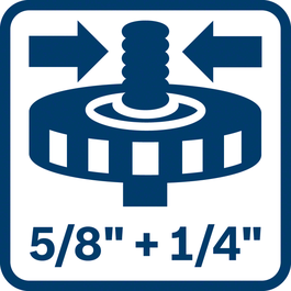 Pritrditev stojala za navoj stojala 5/8" in 1/4" 