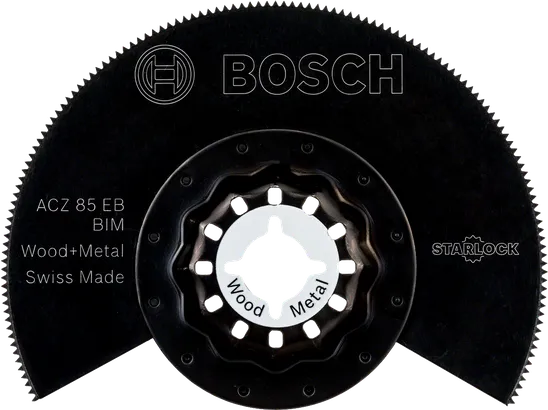 Bosch Starlock ACZ 85 EB BIM krožni žagin list za les in kovino.