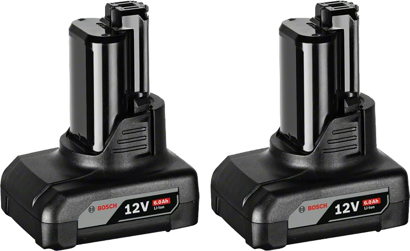 Bosch 2 x GBA 12V 6,0Ah baterijski paketi za orodje.