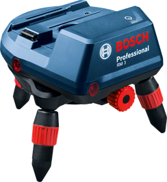 Bosch pribor RM 3 z nastavljivimi nogami stativa.