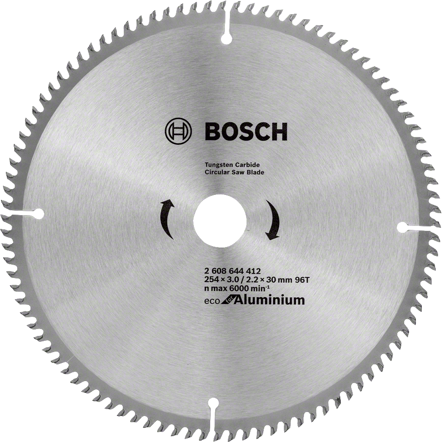 Bosch list krožne žage Eco za aluminij, 96 zob TCG.
