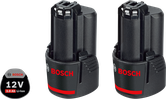 Bosch 12V 3,0Ah GBA akumulatorski paket, kompaktna zasnova.