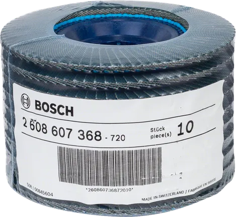 Bosch paket 10 lamelnih brusilnih plošč za brušenje.