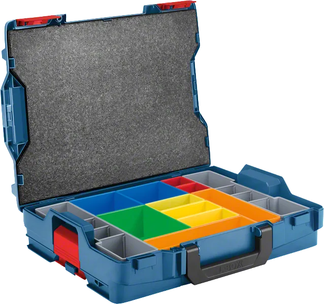 Bosch L-BOXX 102 komplet 12-delnega sistema prenosnih kovčkov.