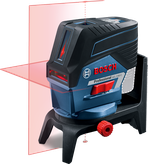 Bosch laserski nivelir GCL 2-50 C z rdečimi križnimi črtami.