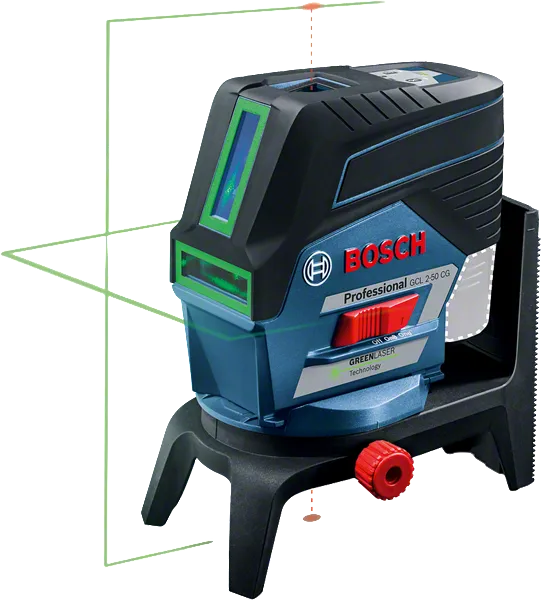 Bosch GCL 2-50 CG laserski nivelir z zelenim laserjem.