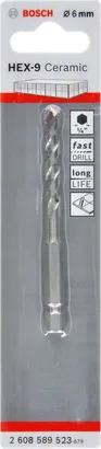 Sveder Bosch HEX-9 Keramični 6 mm.