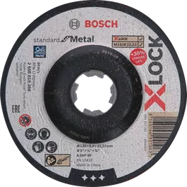 Groba brusilna plošča Standard for Metal X-LOCK