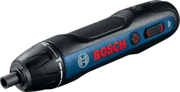 Komplet akumulatorskih izvijačev Bosch GO Gen 2 z nastavki.