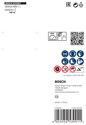Bosch EXPERT HardCeramic X-LOCK diamantna rezalna plošča 85 × 22,23 × 1,6 × 7 mm.