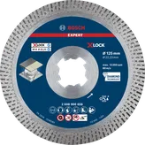 Bosch EXPERT HardCeramic X-LOCK diamantni rezalni disk 125 mm.