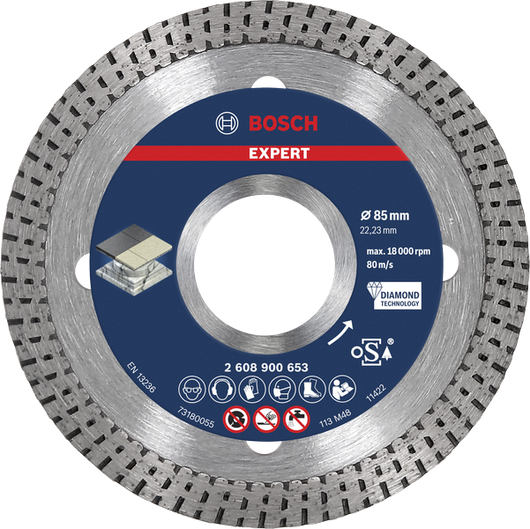 Bosch EXPERT HardCeramic diamantni rezalni disk 85 mm.