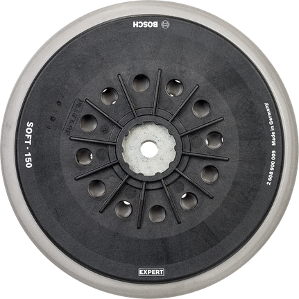 Bosch EXPERT brusilna plošča z več luknjami 150 mm, mehka.