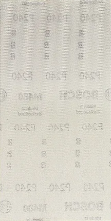 Brusilna mreža Bosch EXPERT M480 115 x 230 mm, granulacija 240.
