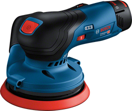 Bosch GEX 12V-125 akumulatorski brusilnik z ekscentrično orbito.