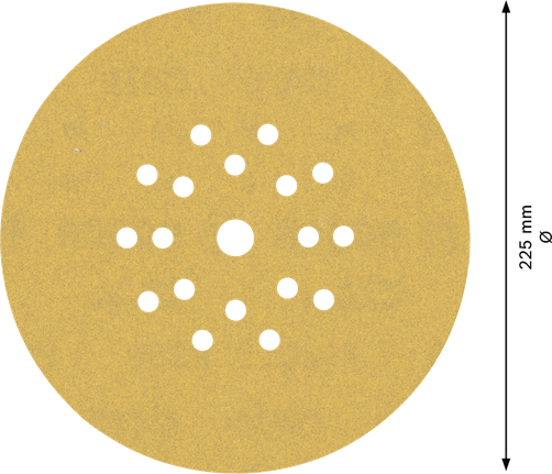 Brusilni disk za mavčne plošče Bosch EXPERT C470, 19 lukenj.