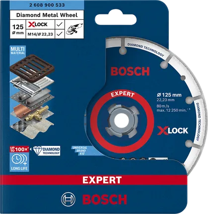 Bosch diamantni rezalni kolut za kovino 125 mm.