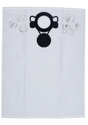 Bosch vrečka iz flisa za odsesavanje prahu z varnim pritrjevanjem.