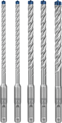 5-delni komplet udarnih svedrov Bosch EXPERT SDS plus-7X.