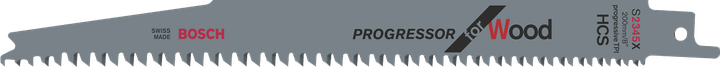 List sabljaste žage Bosch Progressor za les.