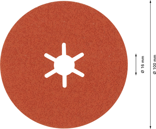 Bosch EXPERT R782 Prisma keramični vlaknasti disk 100 mm G 60.