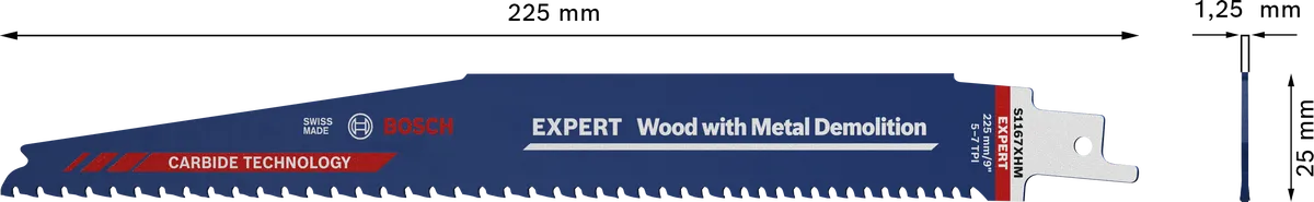 EXPERT Wood with Metal Demolition S1167XHM