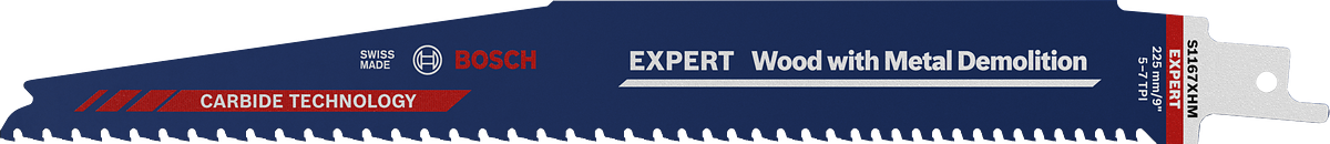 Bosch EXPERT list žage za rušenje lesa z kovino.